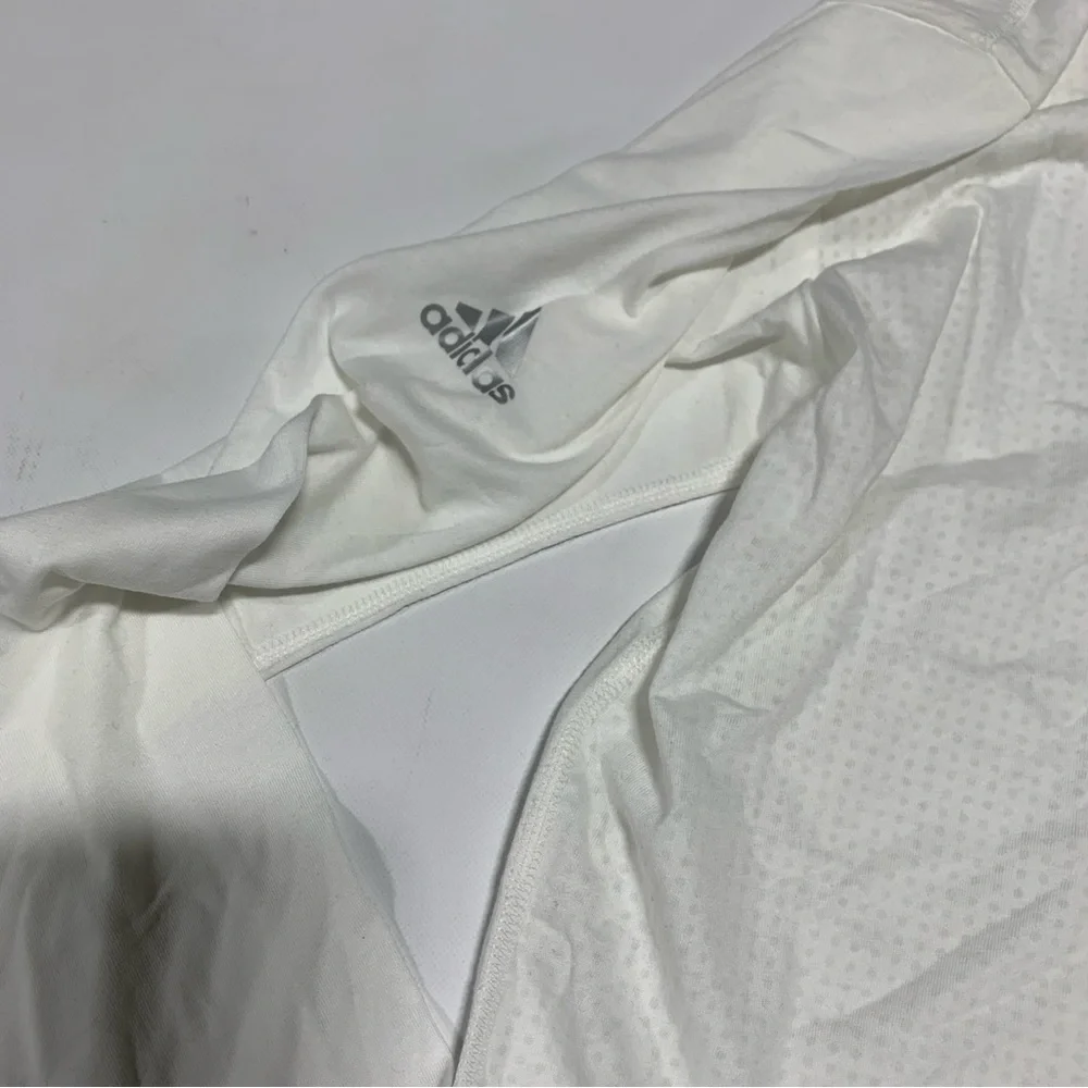 Adidas Men’s White Climacool White‎ Long Sleeve Shirt AreoKnit Small 2314